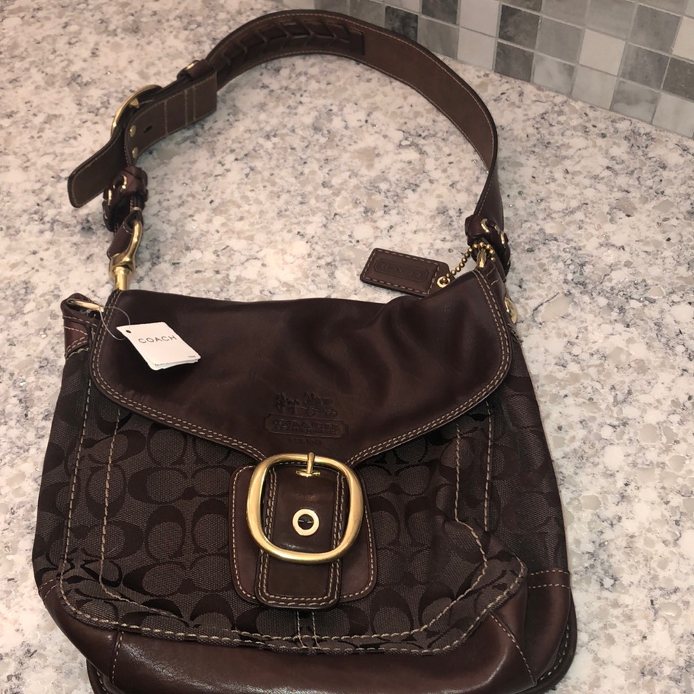 NWT Coach Legacy Bleeker Shoulder Bag - Giftable!